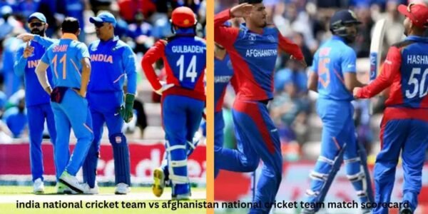 india national cricket team vs afghanistan national cricket team match scorecard